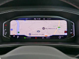 デジタルメーターは表示を変えることが出来ます。地図をメーターのセンターに表示することも可能です。