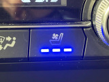 【シートベンチレーション】夏場は涼しい風でお尻や背中の熱やムレを防ぎ、冬はエアコンよりも早く温まってポカポカに!季節を問わず快適に過ごせます。