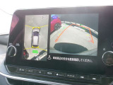 ナビ画面アラウンドビューモニター付、安心安全、全方向、上から見えます。運転が苦手な方安心です。