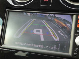 【バックモニター】車をバックさせる際に後方の様子をカーナビのモニターで確認。バック駐車を安全にスムーズに行うことができます!