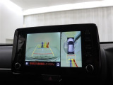 全周囲モニターです。狭い駐車場も画像で確認出来て安心です♪
