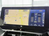 【ナビ画面】主に地図を表示し、目的地へのルート案内や渋滞情報などを表示するために使われます。