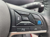 プロパイロットスイッチをONにして走行スピードを設定するだけで、ステアリングを自動制御で車線中央走行をキープ。車間距離をキープ。急な割り込みにもブレーキ操作なしでスピードをコントロール。