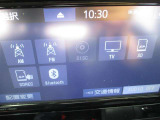 AM、FMラジオ、CDDVD再生、SDカード再生、交通情報、Bluetooth装備しています♪