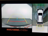 狭い駐車場や立体駐車場などもリアルに映るバックガイドモニター付でラクラク駐車♪(パノラミックビューモニター付)