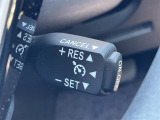 【 クルーズコントロール 】高速道路で便利な機能です!アクセルを離しても一定速度で走行ができる装備です!加速減速もスイッチ操作でOKです!//