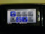 ワンセグテレビ搭載。DVD・CD再生・SDカード・Bluetoothにも対応しています。