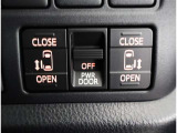 両側電動スライドドア付きです。運転席で開閉可能です。