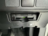 ETC車載器付きです。高速道路の料金所もスムーズに通過できます。