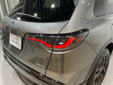 視認性がいいテールランプ。後続車にも存在をアピール。