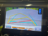 【バックカメラ】駐車時に後方がリアルタイム映像で確認できます。大型商業施設や立体駐車場での駐車時や、夜間のバック時に大活躍!運転スキルに関わらず、今や必須となった装備のひとつです!