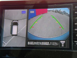 上からの視点で狭い駐車場への駐車などに役立つアラウンドビューモニターです♪