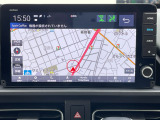 Gathersメモリーナビがついています。Bluetoothオーディオ、フルセグが視聴できます。