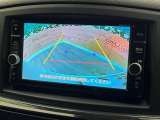 【バックカメラ】駐車時に後方がリアルタイム映像で確認できます。大型商業施設や立体駐車場での駐車時や、夜間のバック時に大活躍!運転スキルに関わらず、今や必須となった装備のひとつです!