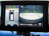 アラウンドビュー☆空から見下ろすような視点で、スムーズな駐車と安全確認をサポート!運転の心強い味方になってくれます♪