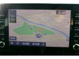 9インチディスプレイオーディオを装備。ナビキットを搭載していますので画面に地図を表示できます。また、フルセグTVの視聴をオプションで追加できます。