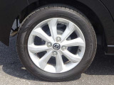 【タイヤ】 【純正14インチアルミホイール】《155/65R14》専用のアルミなのでお車のイメージぴったりですね!