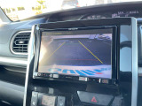 【 バックカメラ 】駐車が苦手な方でも映像で後方の安全確認もしっかり♪見えない死角の部分や距離感などモニター確認することが可能です!