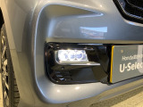 LEDフォグライトで更に夜道も安心!