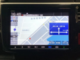 ワイド画面のナビゲーションはフルセグTV、インターナビ対応のGathers純正メモリーナビを搭載しています。Bluetoothオーディオ機能がありますので、スマートフォンなどの音楽も再生できます。