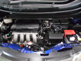 自慢のエンジンはパワードbyHONDAです。精度とバランスにこだわって、低回転からスムースなパワーを発揮します。