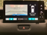 バックでの車庫入れも安心です! リアカメラが付いているバックモニター付のナビを装備しております。操作線もついており距離感も画面から確認できます。