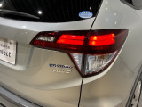視認性がいいテールランプ。後続車にも存在をアピール。