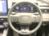 【ステアリングスイッチ】運転中、前方から目線をそらすことなく、オーディオ等の操作が可能な便利機能!安心&快適なドライブを演出してくれます♪