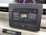 AUX対応でミュージックプレイヤーの接続も出来ます。