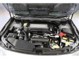 エンジンルームもクリーニング済みです 水平対向エンジン。SUBARUが理想のパワーユニットとして長年にわたり磨き続けているBOXERエンジン。軽量コンパクトで低重心