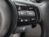 ◆アダプティブクルーズコントロール◆予め設定した車速内でクルマが自動的に加減速。前走車との適切な車間距離を維持しながら追従走行します。【LKAS】車線維持支援システムでステアリング操作を支援。