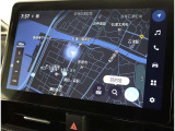 純正ナビを装備。タッチパネル式で使いやすく、お出かけもラクラクです。