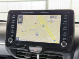 【ナビ画面】主に地図を表示し、目的地へのルート案内や渋滞情報などを表示するために使われます。