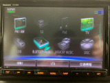 【ナビ】TV CD/DVD再生やBluetoothオーディオなど多彩なメディアに対応したメモリーナビを装備しています。