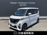 ニッサン ルークス ハイウェイスターX ワンオーナー 社外ナビ アラウンドモニター インテリキー