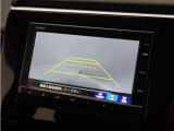 ◆バックカメラ◆リバースにするだけで映ります、後方の安全確認や、狭い駐車場での車庫入れ、雨の日や夜間など視界の悪い時に便利です!安全にバックする為には欠かせない装備です。