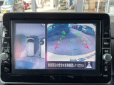 空から見ているような視点で周囲が確認できるアラウンドビューモニター。
