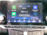 ナビや、オーディオ、車内のエアコンの状態、充電設備の検索など、いろいろな機能をお持ちです☆
