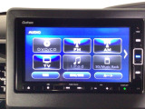【オーディオ機能】オーディオは、フルセグTVの他にDVD/CDプレーヤーを装備♪もちろんFM/AMラジオもお聞きいただけますよ♪