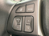 【ステアリングスイッチ】運転中、前方から目線をそらすことなく、オーディオ等の操作が可能な便利機能!安心&快適なドライブを演出してくれます♪