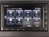 純正ナビです。AM/FM、CDはもちろんBluetoothでお好きな音楽お楽しみいただけます。