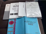 取説、ナビ取説、メンテナンスノート完備です!大事に乗られてきた車だと一目でわかりますね!