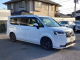 現行ステップワゴンスパーダが入庫しました。なんと令和7年式の車両です。走行距離も非常に少ないのでオススメです。