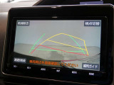 駐車も安心のバックモニターです。