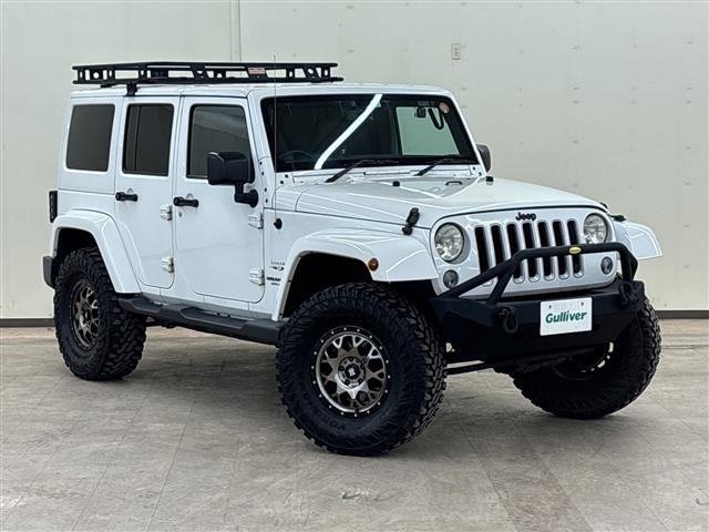 ラングラー アンリミテッド サハラ 4WD 本革シート