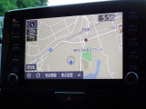 何処へでも行きたい場所へ、安心のトヨタ純正メモリーナビを装備しています。