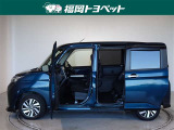 両側パワースライドドア付きだから、狭い駐車スペースなどでの 乗り降りラクラク!小さなお子さまのいるご家庭には嬉しい装備。