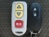 車いす電動ウインチのリモコン&インテリジェントキーです。