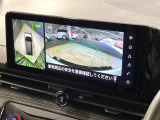【アラウンドビューモニター】専用のカメラにより、上から見下ろしたような視点で360度クルマの周囲を確認することができます☆死角部分も確認しやすく、狭い場所での切り返しや駐車もスムーズに行えます。