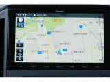 パナソニック製メモリーナビ装備!!TV視聴(フルセグ対応)やCD、DVD再生の 、Bluetoothにも対応しています。